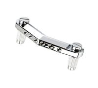 Vaguelly Metal Bridge Tailpiece for Guitar Replacement Guitar Parts Roller Bridge for Instrument