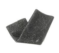 Vaguelly Microphone Cover Replacement Handle Sleeve for Wireless Handheld Mic Glamorous Rhinestone Design