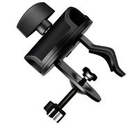 Vaguelly Microphone for and Ergonomic Knob 360 Degree Rotation Boom Arm Clamp 15mm Metal with Suitable for Desk Mount Handheld Microphones Band Practices and Recording Studios