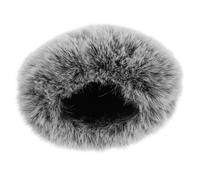 Vaguelly Microphone Furry Windscreen Cover for Outdoor Use Soft Comfortable Wind Cover for Mic Efficient against Noise and Saliva Detachable Design for Easy Cleaning Compatible Various