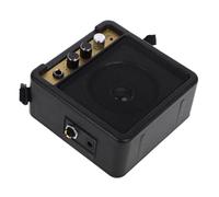 Vaguelly Mini Electric Guitar Amplifier Portable Amp with Audio Cable Sound for Practice Small Performances Durable Design for Various Instruments