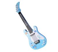 Vaguelly Mini Guitar Musical Instrument Early Educational Music for Boys and Blue Music Sensory Development Beginner Learning Tool for Home and School