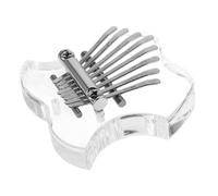 Vaguelly Mini Kalimba Keys Acrylic Portable Thumb Piano Beginner Finger Piano Instrument