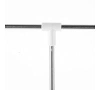 Vaguelly Mini Stainless Steel Backdrop Stand Frame for Photography, T-Shape Adjustable Background Shelf for Studio Props and Still Life Shooting