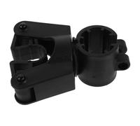 Vaguelly Mobility Cup Holder for Adults 2.2cm Clamp Plastic Drinking Cup Holder Easy Installation Damage-free Design Black for Walkers and Mobility Devices in Parks and Home