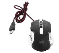 Vaguelly Mouse Led Backlit Gaming Mouse Ergonomic Design Dpi Breathing Light for Laptop and Desktop Use for Home Office and Gaming