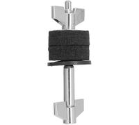 Vaguelly Multi-level Drum Cymbal Stacker with Dual-layer Mounting Arm, Compact Cymbal Stand Extension Rack Accessory for Drum Kits, Sturdy Metal Hardware for Percussion Setup