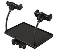Vaguelly Multi-purpose Sound Card Tray Clamp Pole Shelf for Mic Stand Accessory