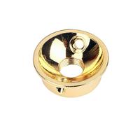 Vaguelly Multifunction Guitar Input Socket Gt152 Gold Plate Standard 22mm Hole 6.35mm Thread 2 Screws