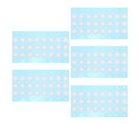 Vaguelly Mushroom Filter Stickers 100pcs Synthetic EPTFE Gas Exchange Membrane Discs for Bulk Mushroom Grow Operations and Mycology Jar Lids