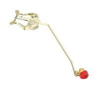 Vaguelly Music Sheet Clip Holder Stainless Steel for Trumpet French Horn Clarinet Saxophone Marching Band Portable Instrument Clamp