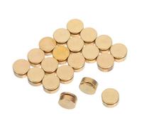 Vaguelly Nail Art Rotating Shaft Nail Charms Metal 20pcs with Precision Bearing Design Bearing High-speed Spinning for Salon and Home Use Suitable as Spinners for Card Making