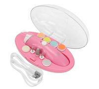 Vaguelly Nail Trimming for Boy Girl Boys and Girls Electric Nail Files Clippers Kit Care Tools Night Light for Parents