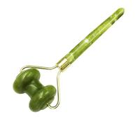 Vaguelly Natural Jade Stone Face Roller Portable Skin Care Massager Lightweight Facial Massage Tool for Anti-Aging Smooth Skin and Puffiness Relief Easy to Hold and Travel-Friendly