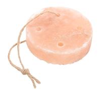 Vaguelly Natural Mineral Salt Block for Small Pets Such as Rats and Hamsters, Beige Nutritional with Fine Grinding, for Home Use a Salt Licking