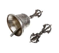 Vaguelly Nepal-made Vajra Bell Dorje Tibetan Meditation Bell Buddhism Ceremony Hand