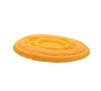 Vaguelly Nepalese Handmade Embroidered Sound Bowl Cushion 10cm Orange Rounded Mat Dual-layer Singing Bowl Pad for Meditation Yoga and Buddhist