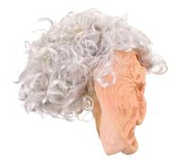Vaguelly Old Woman Mask Hair Men's Boys and Girls Costume Accessory for Role Play and Party