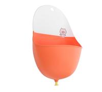 Vaguelly Orange Urinal for Boys Cartoon Shape Lovely Creative Boy Training Urinal Potty Easy to Clean Can Stand on The Ground for Potty Training Random Color