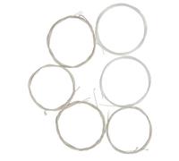 Vaguelly Oud Strings Nylon Set 6 Pieces Nylon Cores with Silver-plated Copper Wound Strings Universal Oud Instrument Accessories for Folk World Music