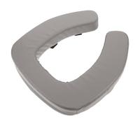 Vaguelly Padded Toilet Seat Raiser for Elderly and Disabled, Comfortable Sponge and Pu Material, Thickened Waterproof Cushion for Household Bathroom Use with Soft Comfortable Seating,