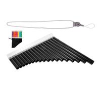 Vaguelly Pan Flute c Key Traditional Instrument for Beginner Practice Use Panpipe Instrument Flutes Design for Learning Music and Pan Pipe Enthusiasts