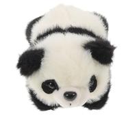 Vaguelly Panda Plush Stuffed Animal Toy - Adorable Cartoon Panda With Magnetic Design - Lying On Shoulder Plush Figure For Cuddling Display Birthday New Year