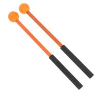 Vaguelly Percussion Instrument Mallets Xylophone Mallets for Boys and Girls Adults Wooden Handle Rubber Head