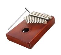 Vaguelly Petal Wood Color Piano Kalimba Thumb Piano Portable Musical Instrument for Boys and Girls