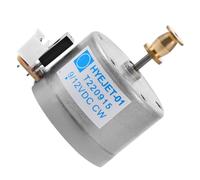 Vaguelly Phonograph Motor Replacement Metal Motor for Vinyl Record Players Silver Gramophone Accessory for Enhanced Performance