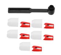 Vaguelly Phonograph Needles Record Player Stylus Vinyl Turntable Needle Replacement Diamond Stylus Cleaning Brush