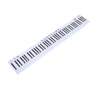 Vaguelly Piano Keyboard Stickers Key Practice Note Chart Removable Keyboard Practice for Learning Music at Home School