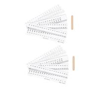Vaguelly Piano Sticker for Beginners 2 Sets Keyboard Decal Musical Notes for Piano