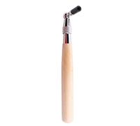 Vaguelly Piano Tuning Wrench Tool Octagon Core Stainless Steel Hammer Solid Wood Handle L-shaped Tool