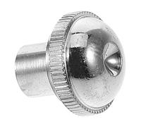Vaguelly Piccolo Head Cap Aluminum Alloy Silver Woodwind Replacement Part with Universal Compatibility for Musicians and Music Students to Improve Sound Quality
