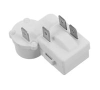 Vaguelly Pin Refrigerator Compressor Starter Relay with Built-in Overload Protector Replacement for Freezers and Fridges Compatible with Multiple Brands Ensures Efficient Cooling and