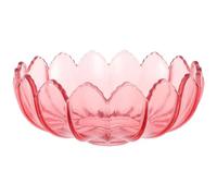 Vaguelly Pink Frosted Glass Lamp Shade Replacement with Quick Installation, Pumpkin Shape Scandinavian Style Pendant Glass Shade for Bedside and Hallway Lighting