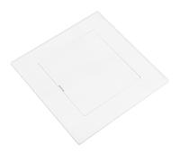 Vaguelly Plastic Wall Access Panel Cover 100mm X 100mm for Bathroom Plumbing Inspection, White Waterproof Toilet and Shower Access Door, Protective Drywall Panel for Easy Maintenance
