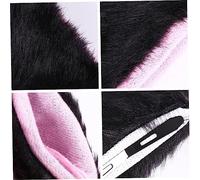 Vaguelly Plush Cat Ear Hair Clips for Cute Cosplay Party Headdress Soft Furry Hairpin Decorative Accessories for Boys and Halloween Costume