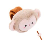 Vaguelly Plush Monkey Slap Bracelet Soft Stuffed Animal for Party Favors Classroom Rewards Gentle Skin-friendly Plush Material Adorable Playful Design