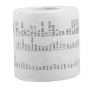 Vaguelly Ply Toilet Paper English Vocabulary Learning Fun Toilet Tissue for Boys and Girls Novelty Bathroom Tissue