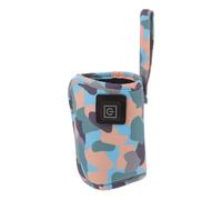 Vaguelly Portable and Polyester Sleeve Baby Bottle Warmer Cover with Adjustable USB Heating Convenient and Fast to Use Protector for Milk Bottles for Travel the Car