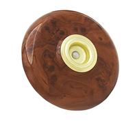 Vaguelly Portable Brown Cello Stopper Pad Floor Protector Made of Plastic and Metal for Honing Skills at Home and Playing on Stage
