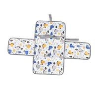 Vaguelly Portable Changing Pad Diaper Changing Pad for Twins and Shower for Go Use