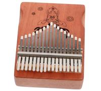 Vaguelly Portable Keys Kalimba Thumb Piano for Boy Girl and Adults Sturdy Material Finger Instrument for Beginners for Relaxation and Music Learning for Music Enthusiasts
