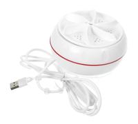 Vaguelly Portable Mini Washing Machine Usb Powered 30w Mini Turbo Washer for Clothes and Underwear Compact Washer for Dorm Travel and Apartment