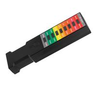 Vaguelly Portable Multi Radiation Detector Emf Meter Digital Abs Material User-friendly Design for Home Office Electromagnetic Field Measurement