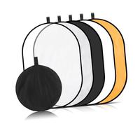 Vaguelly Portable Photography Reflector Nylon Pop-up Collapsible Light Diffuser with Translucent Surface for Studio and Outdoor Photo Prop