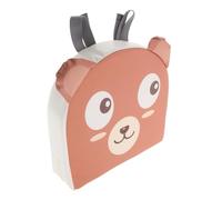 Vaguelly Portable Toddler Booster Seat with Adorable Cartoon Design, Pu Leather and Sponge Material, Sturdy Craftsmanship for Dining Chairs, Comfortable Cushion Seat Suitable for Babies