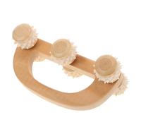 Vaguelly Portable Wooden Massage Roller Tool for Hand and Foot, Easy to Store Massager Device Designed for Office Workers, Sturdy Wood Material, for Relaxation and Stress Relief